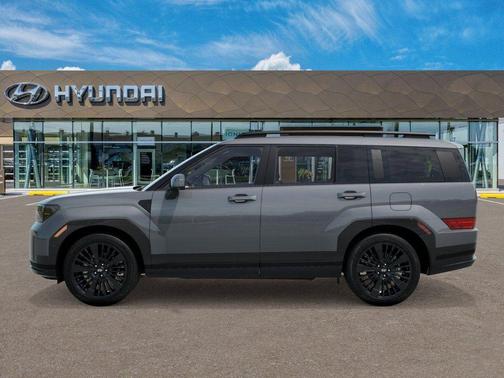 Hampton Gray 2026 Hyundai SANTA FE HEV Calligraphy
