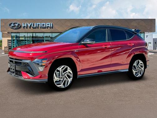 Red Metallic 2024 Hyundai KONA N Line