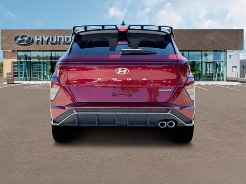Red Metallic 2024 Hyundai KONA N Line