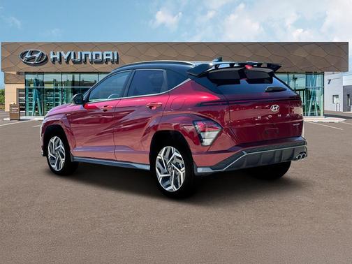Red Metallic 2024 Hyundai KONA N Line
