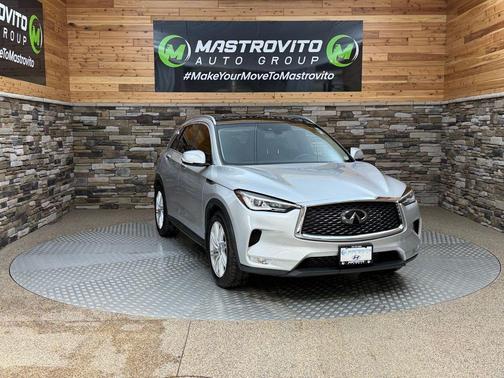 Liquid Platinum 2019 INFINITI QX50 Luxe