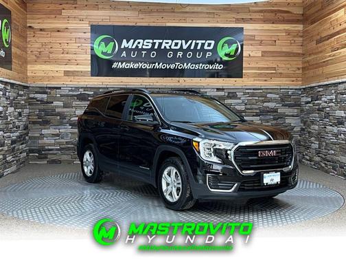 Ebony Twilight Metallic 2023 GMC Terrain SLE