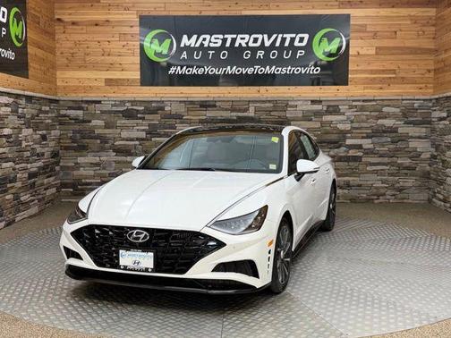 White 2023 Hyundai SONATA Limited