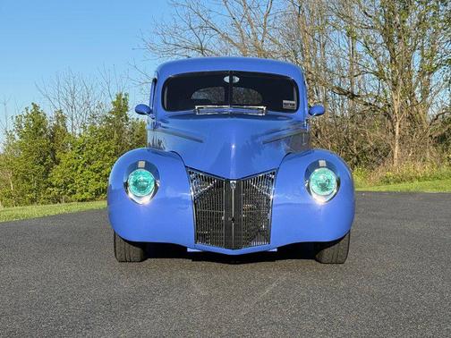 Blue 1940 Ford Coupe