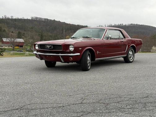 Vintage Burgandy 1966 Ford Mustang Base