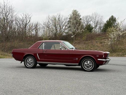Vintage Burgandy 1966 Ford Mustang Base