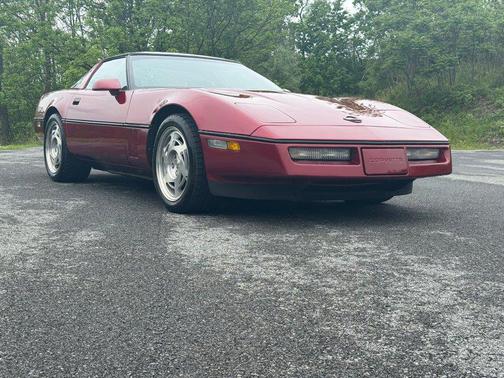 Dark Saddle Metallic 1990 Chevrolet Corvette Base