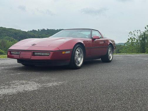 Dark Saddle Metallic 1990 Chevrolet Corvette Base