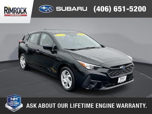 Crystal Black Silica 2025 Subaru Impreza Base