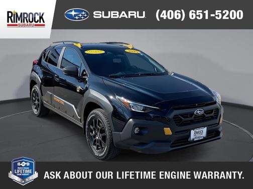 Crystal Black Silica 2025 Subaru Crosstrek Wilderness
