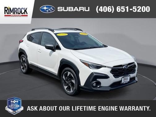 Crystal White Pearl 2025 Subaru Crosstrek Limited