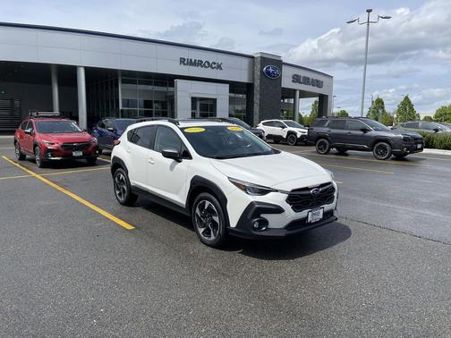 Crystal White Pearl 2025 Subaru Crosstrek Limited