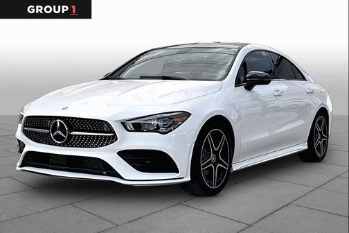 Polar White 2023 Mercedes-Benz CLA 250 4MATIC