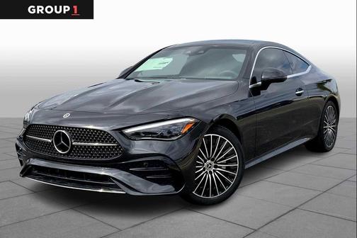 Gray 2024 Mercedes-Benz CLE 300 4MATIC Coupe