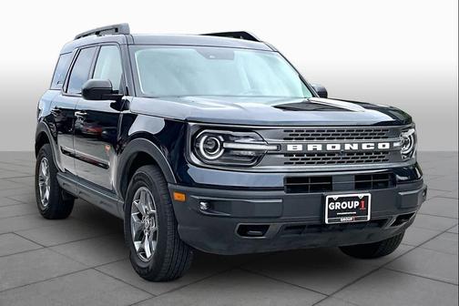 Alto Blue Metallic Tinted Clearcoat 2023 Ford Bronco Sport Badlands
