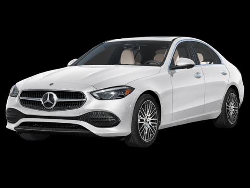 White 2026 Mercedes-Benz C-Class C 300 4MATIC