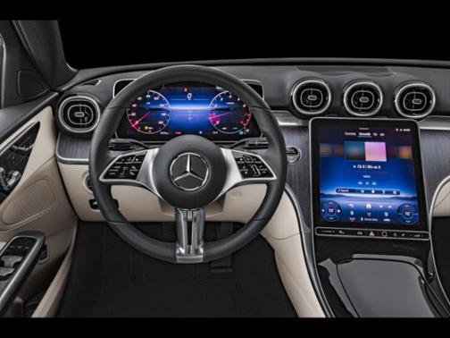 White 2026 Mercedes-Benz C-Class C 300 4MATIC