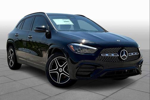 Black 2025 Mercedes-Benz GLA 250 4MATIC