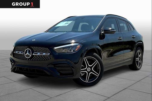 Black 2025 Mercedes-Benz GLA 250 4MATIC