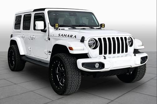 Bright White Clearcoat 2021 Jeep Wrangler Unlimited Sahara