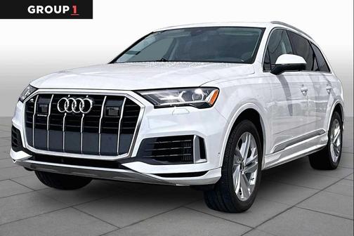 Carrara White 2023 Audi Q7 55 Premium Plus