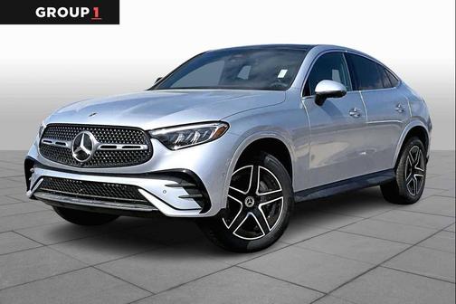 Silver 2026 Mercedes-Benz GLC 300 4MATIC Coupe