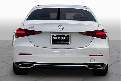 Polar White 2023 Mercedes-Benz C-Class Sedan