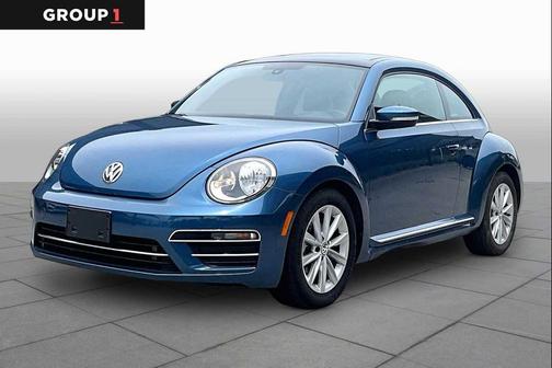 Silk Blue Metallic 2018 Volkswagen Beetle 2.0T SE