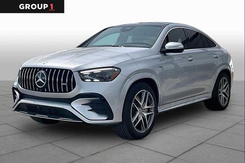 Cirrus Silver Metallic 2025 Mercedes-Benz AMG GLE 53 4MATIC+ Coupe