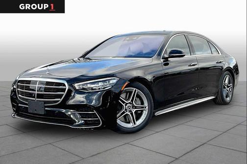 Black 2022 Mercedes-Benz S-Class 4MATIC