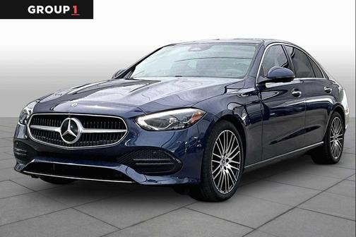 Twilight Blue Metallic 2025 Mercedes-Benz C-Class C 300 4MATIC