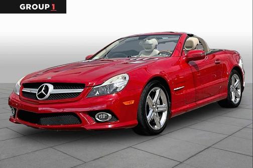 Mars Red 2009 Mercedes-Benz SL-Class V8