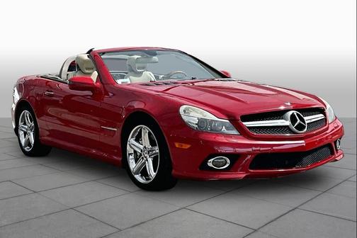 Mars Red 2009 Mercedes-Benz SL-Class V8