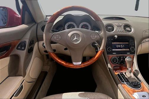 Mars Red 2009 Mercedes-Benz SL-Class V8