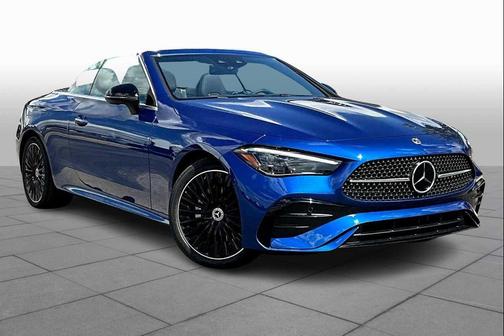 Starling Blue Metallic 2026 Mercedes-Benz CLE 300 4MATIC Cabriolet