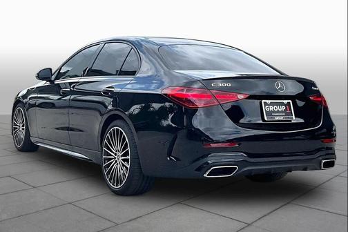 Black 2026 Mercedes-Benz C-Class C 300 4MATIC