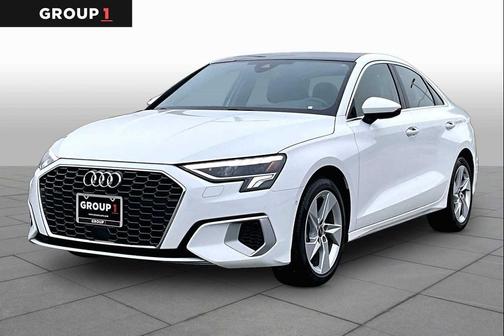 Ibis White 2023 Audi A3 Premium