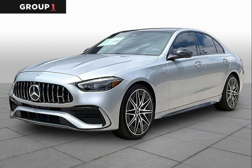Cirrus Silver Metallic 2026 Mercedes-Benz AMG C 43 4MATIC