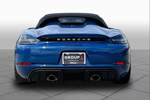 Shark Blue 2022 Porsche 718 Spyder