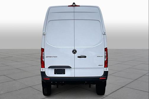 White 2025 Mercedes-Benz Sprinter 2500 Standard Roof