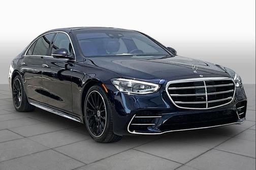 Blue 2026 Mercedes-Benz S-Class S 580e 4MATIC
