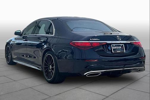 Blue 2026 Mercedes-Benz S-Class S 580e 4MATIC