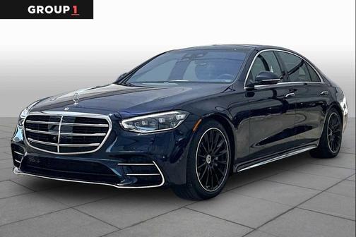 Blue 2026 Mercedes-Benz S-Class S 580e 4MATIC
