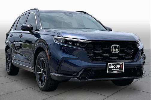 Canyon River Blue Metallic 2025 Honda CR-V Hybrid Sport AWD