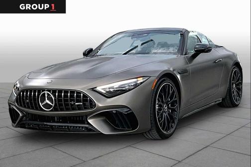 Gray 2026 Mercedes-Benz AMG SL 55 Base
