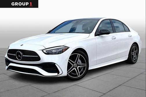 Polar White 2023 Mercedes-Benz C-Class C 300 4MATIC
