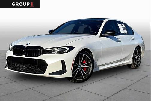 Mineral White Metallic 2023 BMW 330 330i
