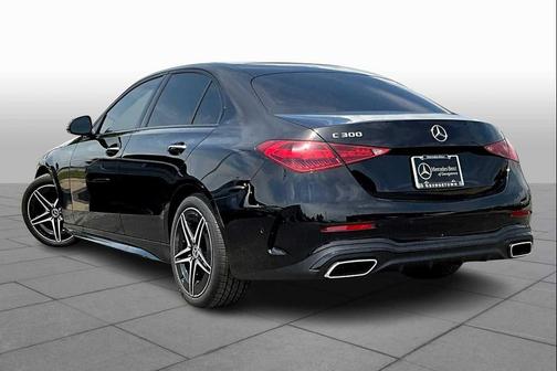 Black 2025 Mercedes-Benz C-Class C 300