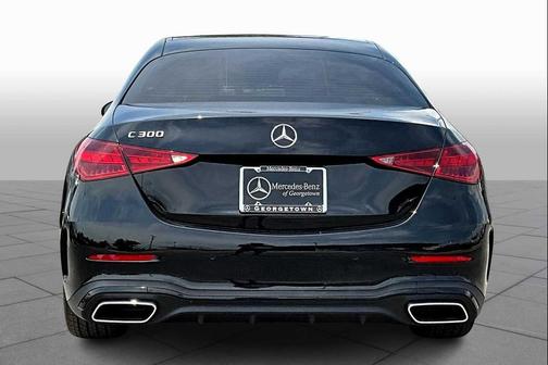 Black 2025 Mercedes-Benz C-Class C 300