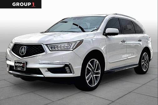 White Diamond Pearl 2017 Acura MDX 3.5L w/Advance & Entertainment Pkgs
